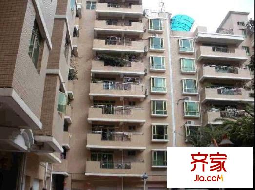 白塔花园外景图