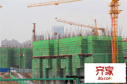 恒大云报华府施工进度图(2015-10-23)