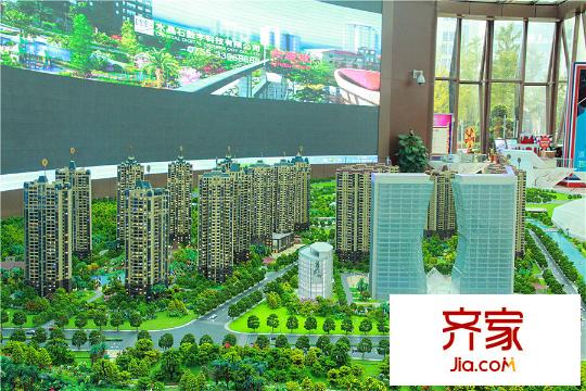 恒大云报华府项目沙盘(2015-10-23)