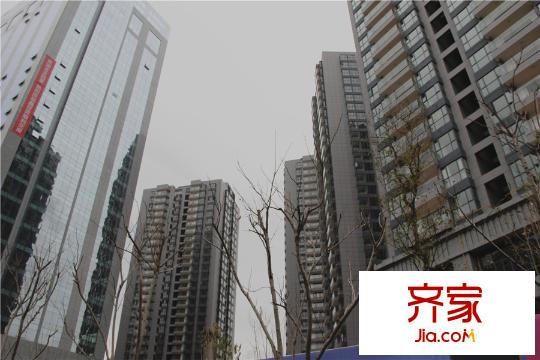 鑫世界项目楼栋实景(2015-12-3)