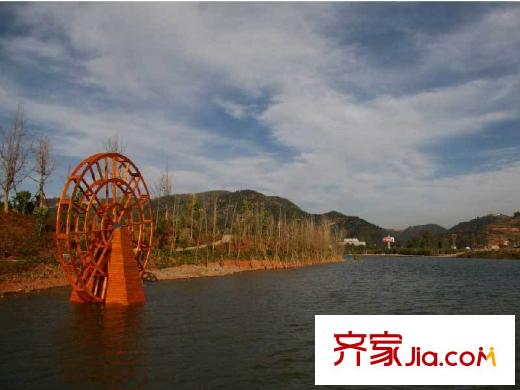 乡鸭湖周边配套湖泊(2011.3.25)