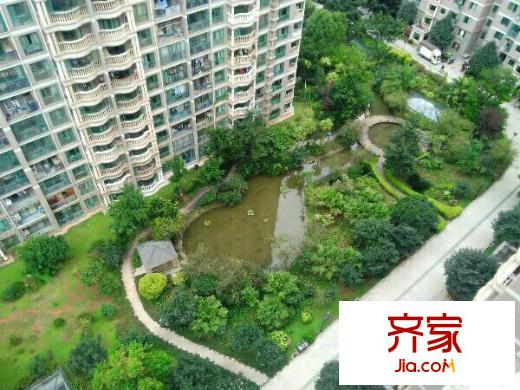 世纪城叠春苑外景图
