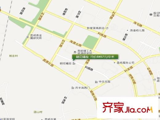 朝花曦拾交通图