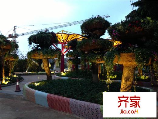 银海尚御外景图楼座近景图(2014-04-08)