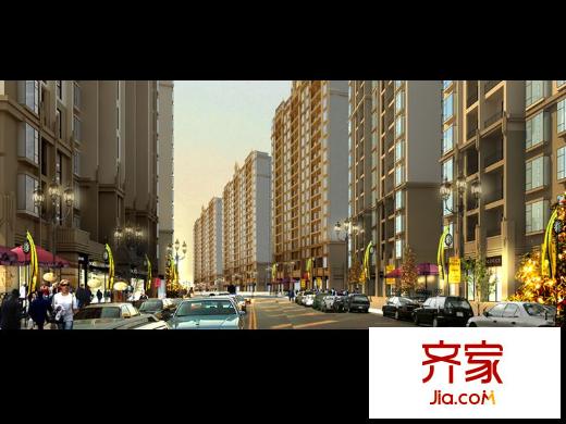 盛泰公园盛世外景图