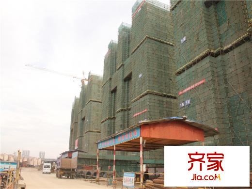 盛泰公园盛世实景图项目进度(2013.12.10)