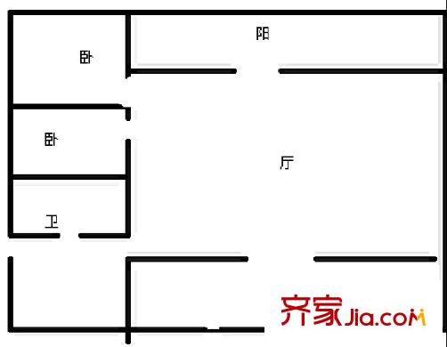 金色家园 户型图