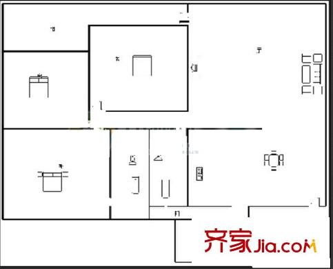 金色家园 户型图