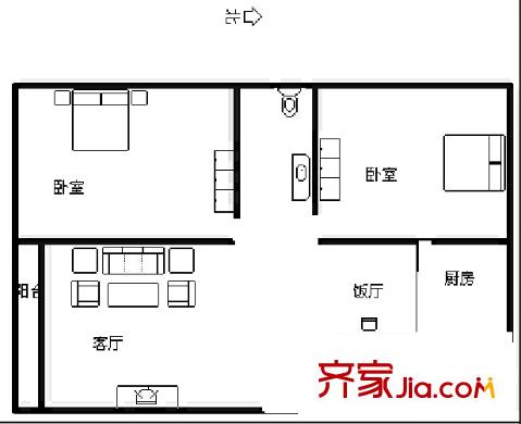 金色家园 户型图