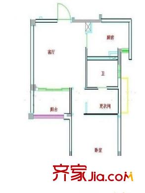 万科金域缇香 户型图