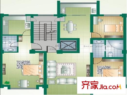 万科金域缇香 户型图