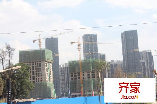俊发城金兰苑工程进度(2015.5.18)