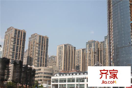同德昆明广场远观外立面