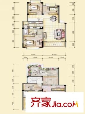 龙江雅苑户型图A-6户型