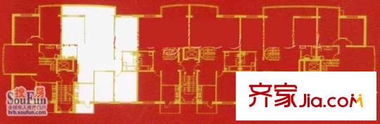 世财滨江音乐花园户型图