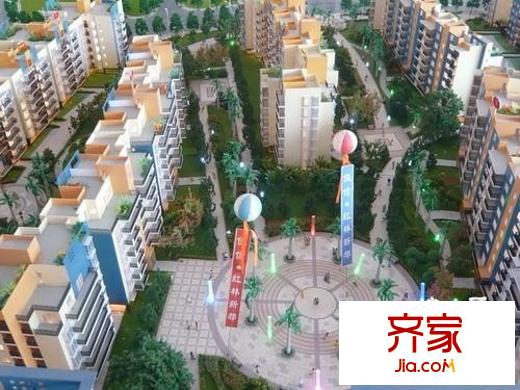 佳信・红林新都阳光海岸外景图小区效果图