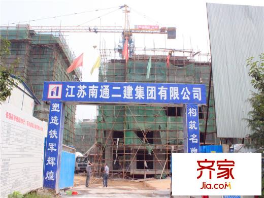 荣盛香醍荣府工程进度20140624