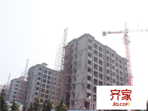 荣盛香醍荣府工程进度20140624