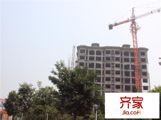 荣盛香醍荣府工程进度20140624