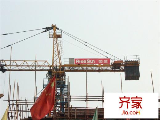荣盛香醍荣府工程进度20140624