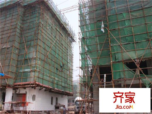 荣盛香醍荣府工程进度20140624