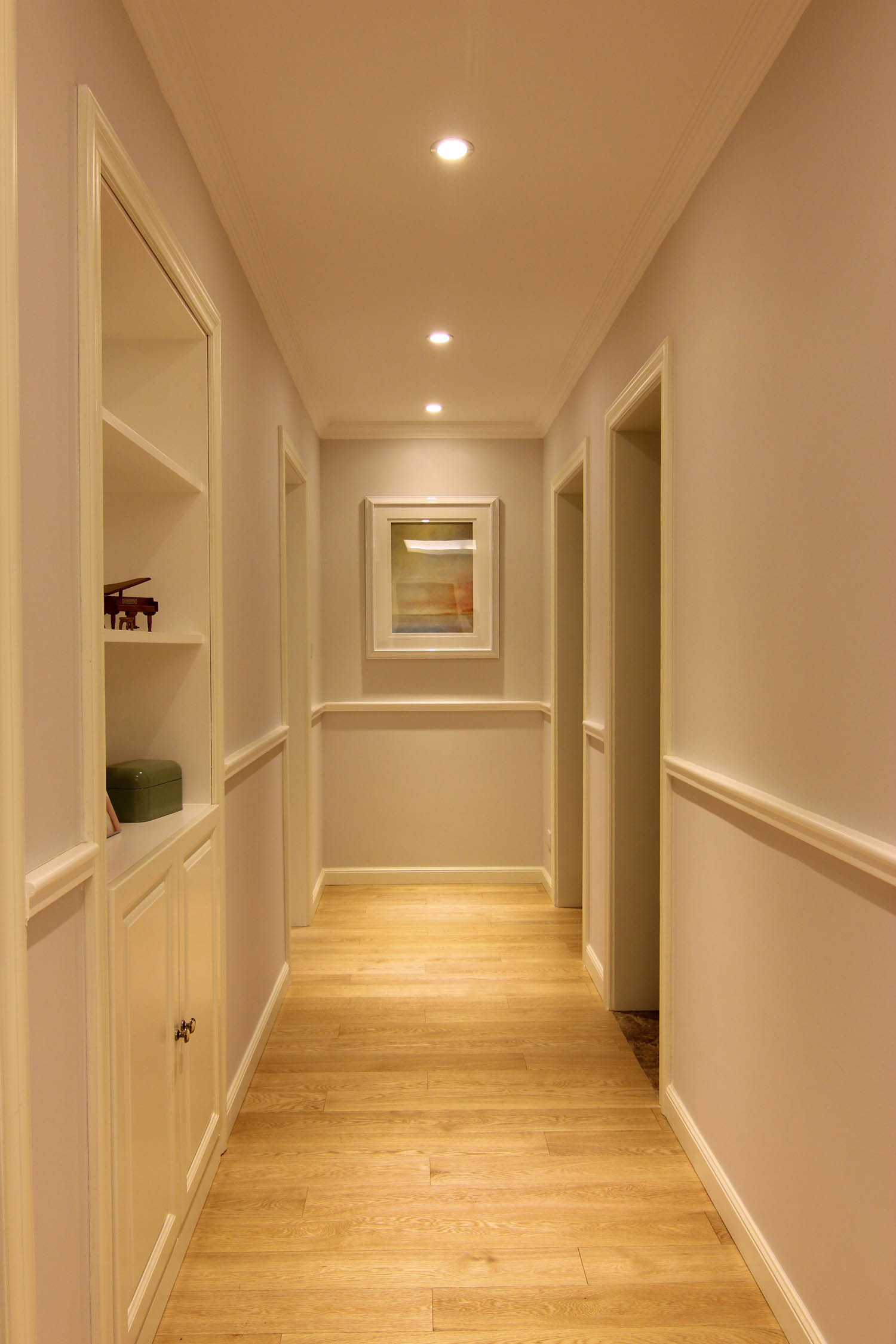 110平三居室装修走廊设计