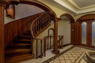 大户型新古典美式混搭装修楼梯设计