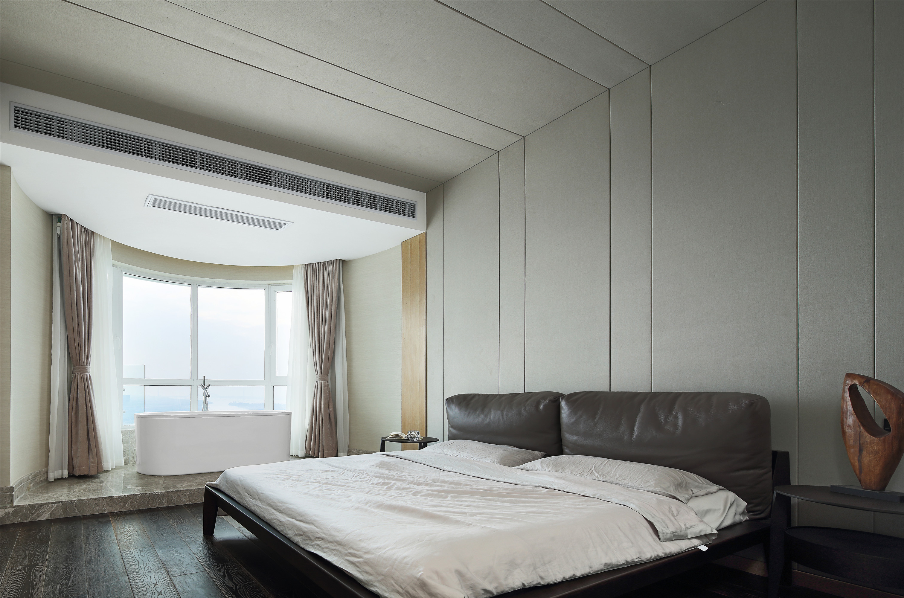 120平现代简约风格家卧室设计图