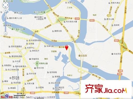 金城花园交通图3