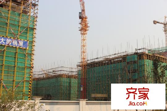 林立欣园施工现场外景