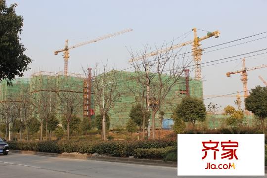林立欣园施工现场外景