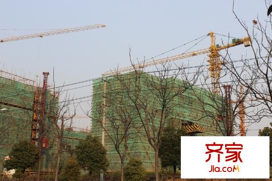 林立欣园施工现场外景