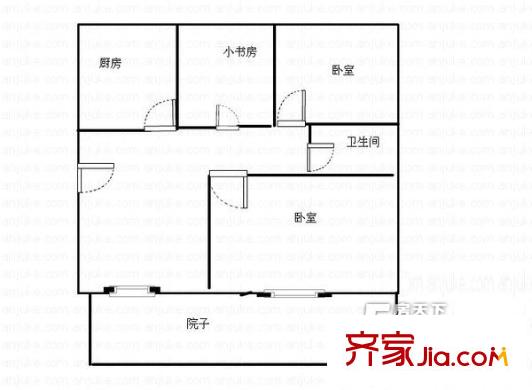 浅水湾 3室 户型图
