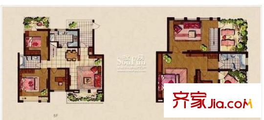 小天鹅花园 2室 户型图