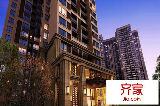 鸥鹏凤凰国际新城外景图一期外立面入户效果图
