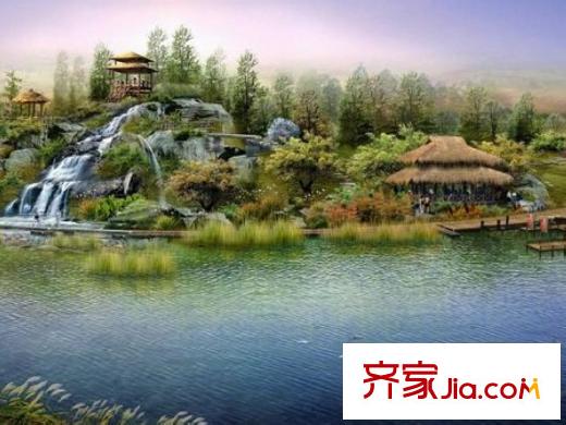 鸥鹏凤凰国际新城配套图周边璧山湿地公园