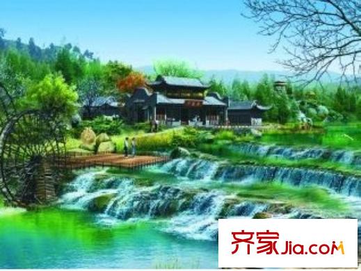 鸥鹏凤凰国际新城配套图周边璧山湿地公园