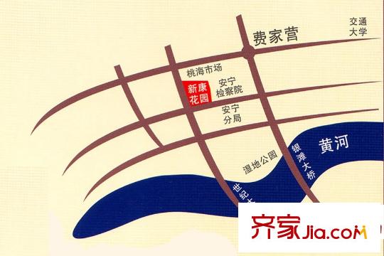 新康花园电子地图