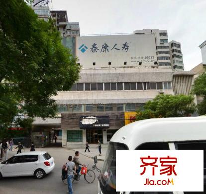 东岗西路人行兰州中心支行家属院外景图