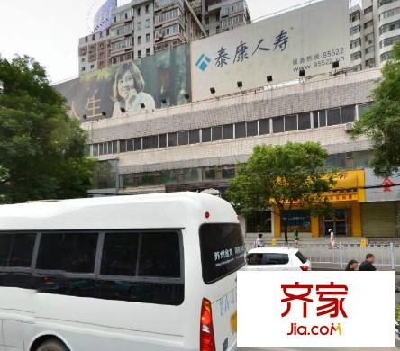 东岗西路人行兰州中心支行家属院外景图