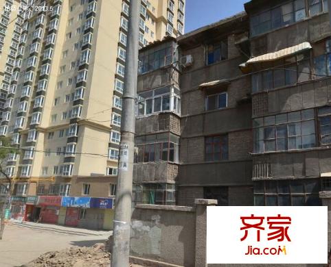 兰州面粉厂家属院外景图