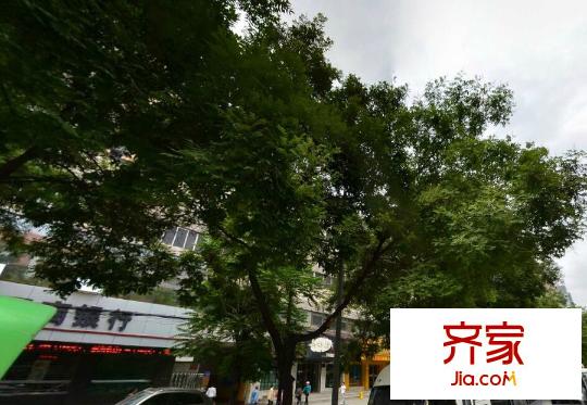 东岗西路人行兰州中心支行家属院外景图