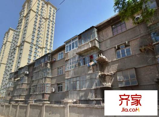 兰州面粉厂家属院外景图