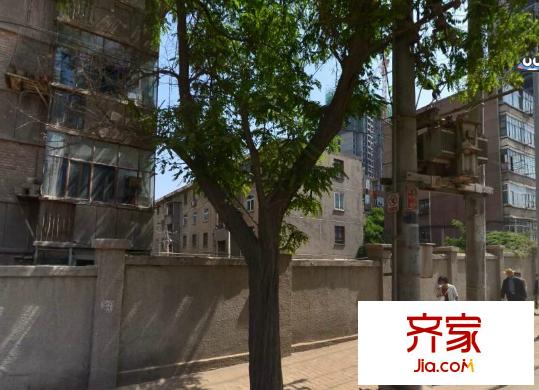 兰州面粉厂家属院外景图