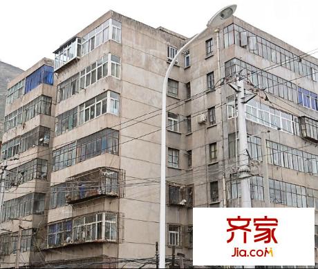 市建一公司家属院外景图