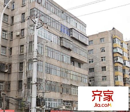 市建一公司家属院外景图