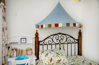 二居室现代美式家儿童床装饰