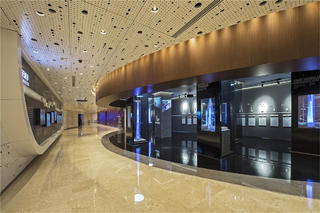 上海中心观光展示厅布局图
