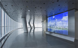 上海中心观光厅观景台效果图