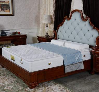 花为媒床垫 江南淡雅 天然杉木板 精钢弹簧 老人床垫护脊席梦思 预约